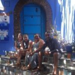 The blue city Morocco guided by Omar with happy clients