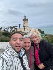 Historic lighthouse on Coast of Tangier