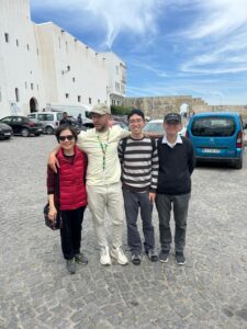 Tourists from China sightseeing with Tangier Advantours