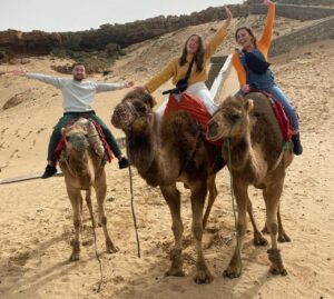 Camel ride on beach with Tour of Tangier